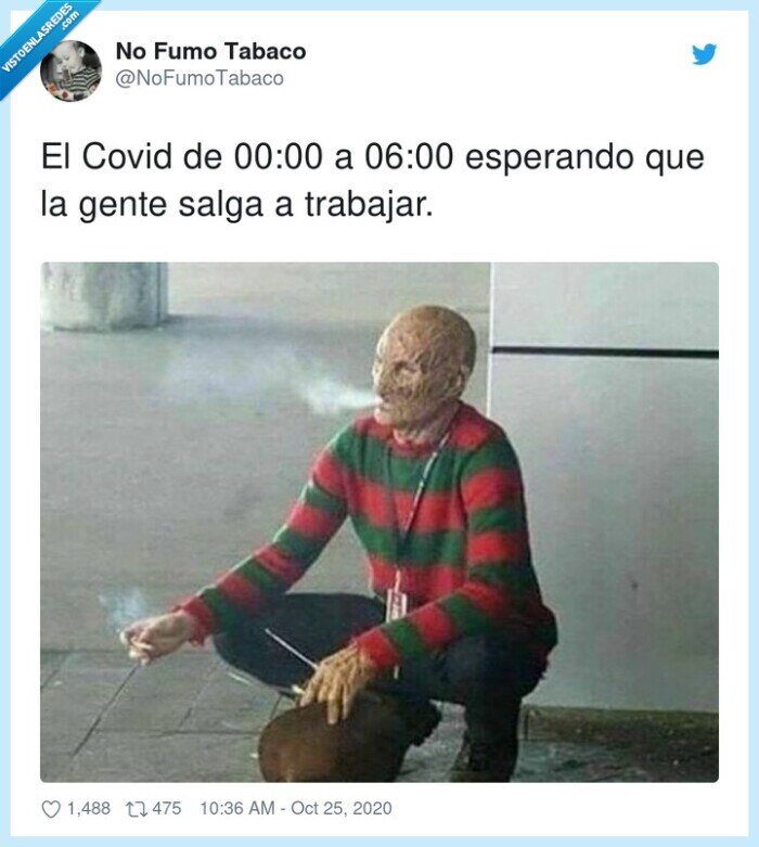 covid,esperando,trabajar,tabaco,gente,freddy,krugger