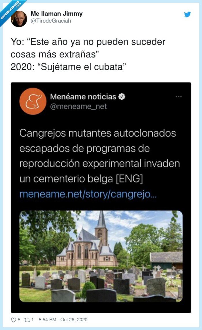 noticias,randoms,cangrejos,mutantes,cementerio,belga