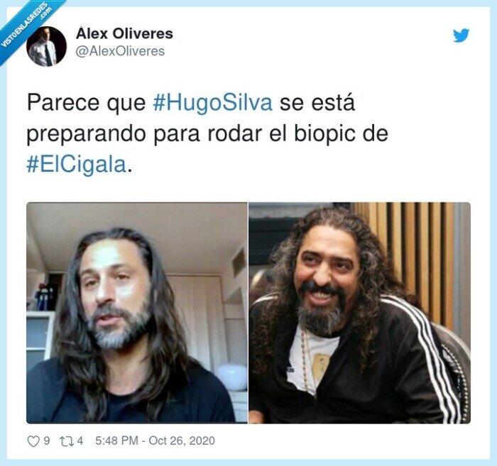 hugo,silva,biopic,cigala,parecidos