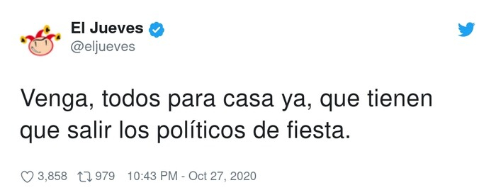 políticos,fiesta,toque,queda,estado,alarma