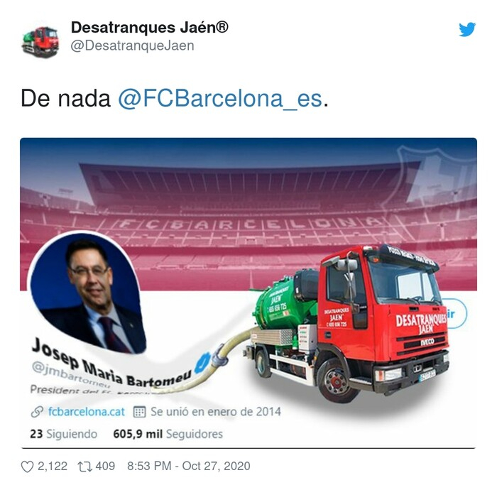 bartomeu,dimisión,desatranques,jaén