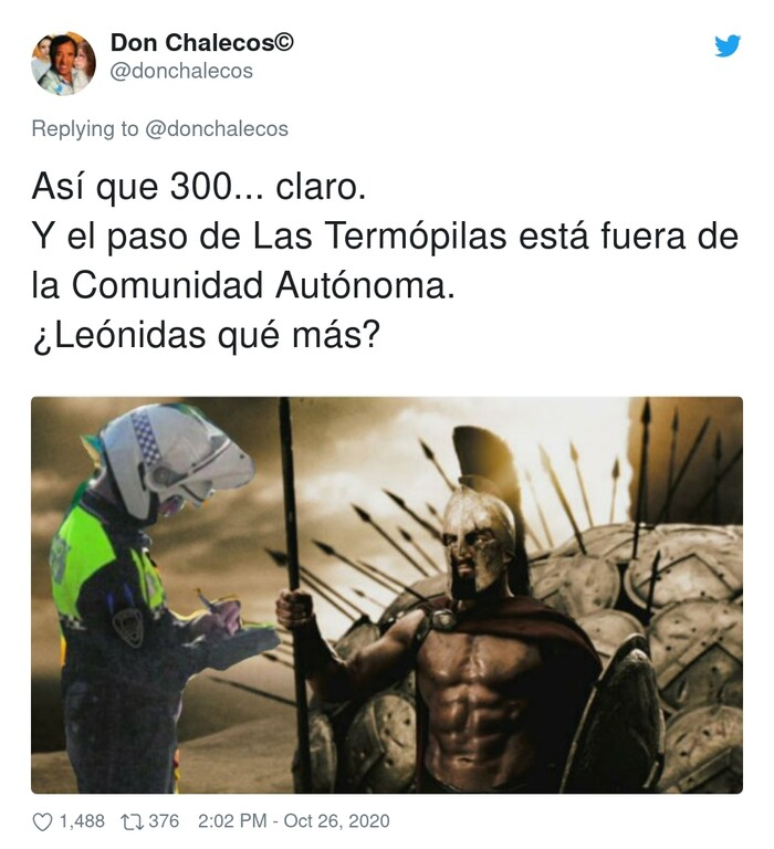 termópilas,comunidad,autónoma,leónidas,multa,toquedequeda