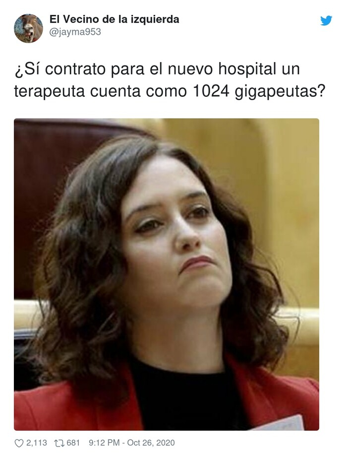 gigapeutas,terapeuta,contrato,hospital,ayuso