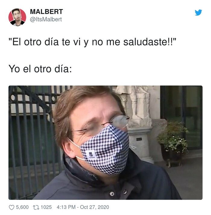 saludar,mascarilla,gafas