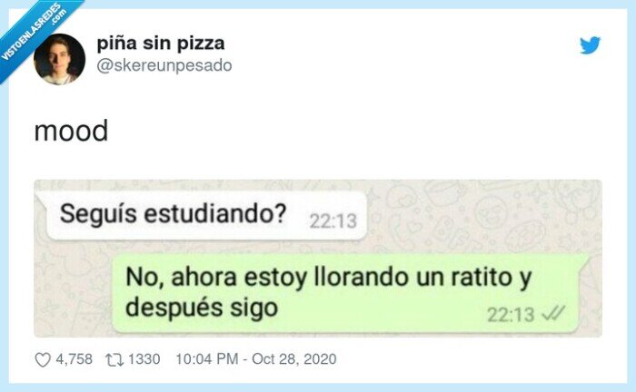 mood,estudiar,llorar