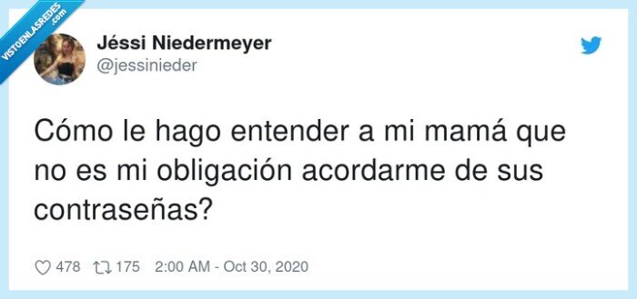 contraseñas,obligación,madre