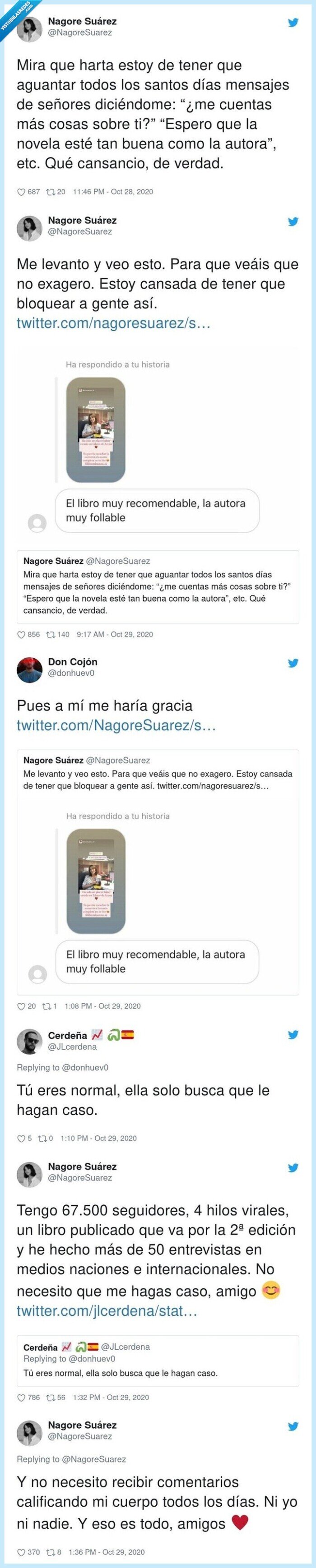 nagore,suárez,escritora,mensajes,instagram,físico,redes,sociales
