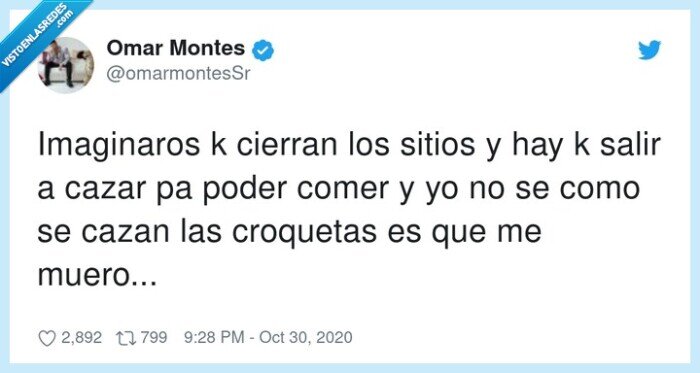 croquetas,cazar,comer