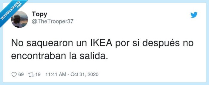 ikea,saquear,violentos,salida
