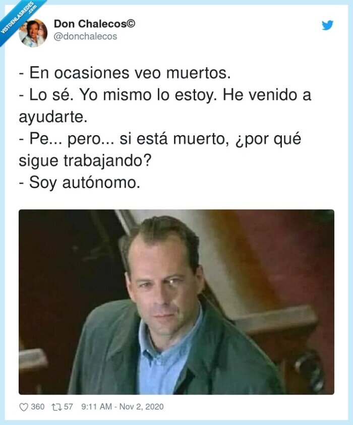 trabajando,ocasiones,autónomo,muerto