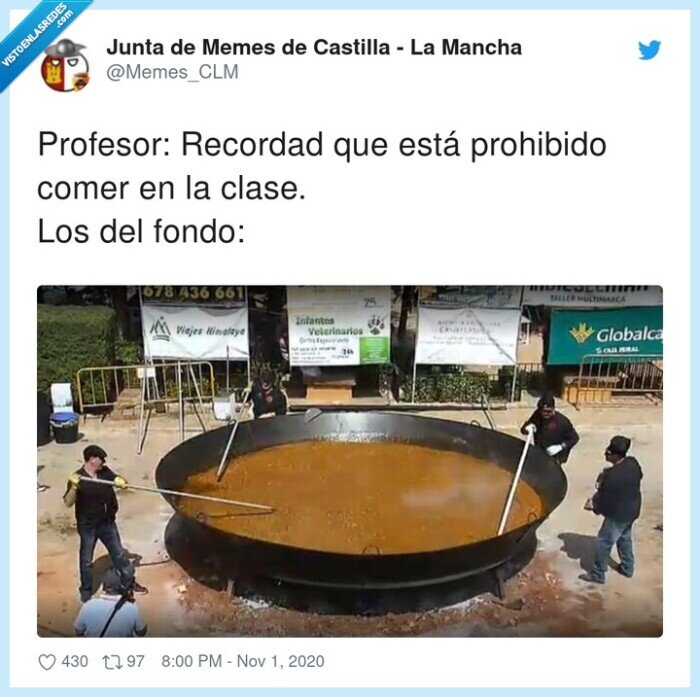 prohibido,profesor,comer,clase,fondo,última,fila