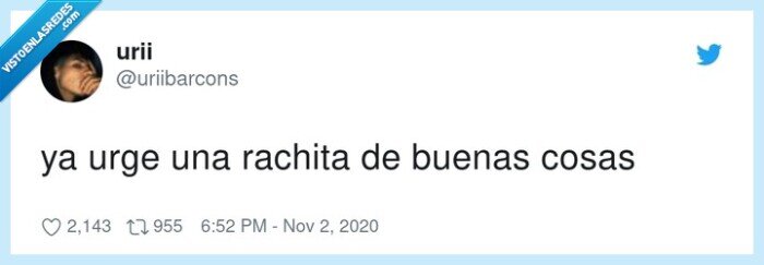 rachita,buenas,cosas,urge