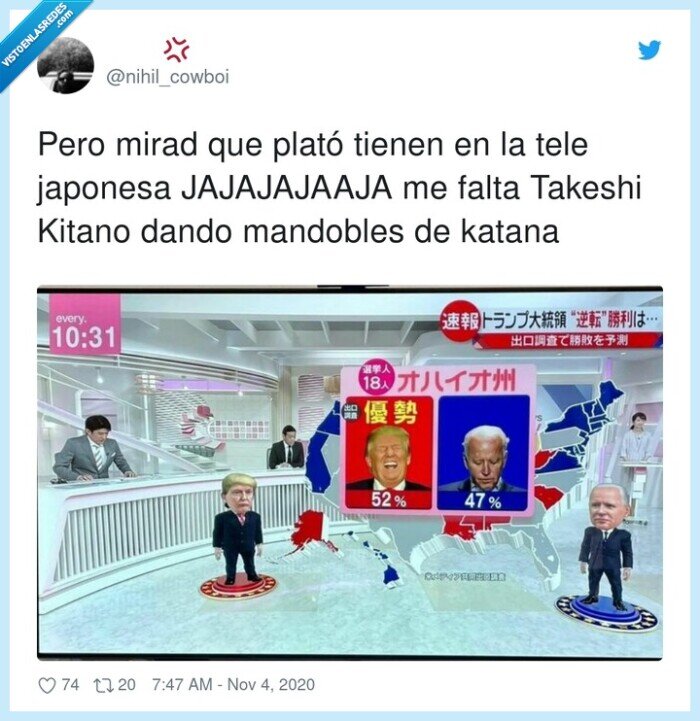 tele,japonesa,biden,trump,elecciones,estadosunidos,usa