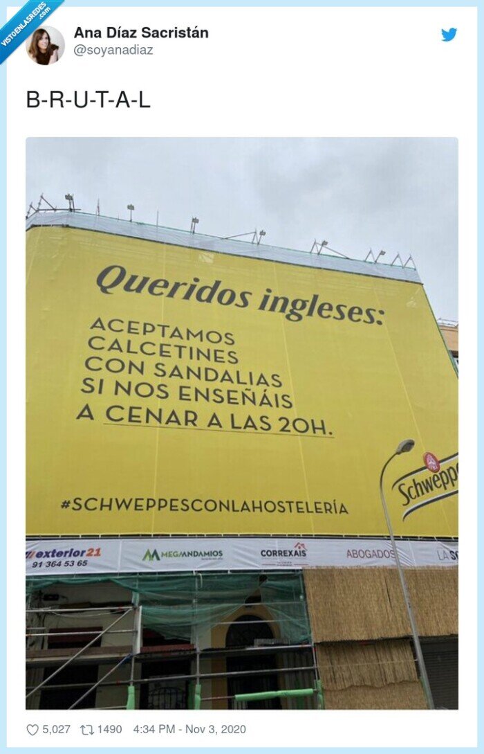 ingleses,calcetines,sandalias,cenar,pronto,costumbres