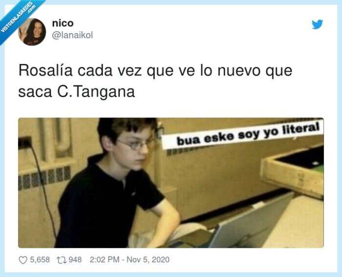 735043 - En ocasiones veo Rosalías en los temas de C.Tangana , por @lanaikol