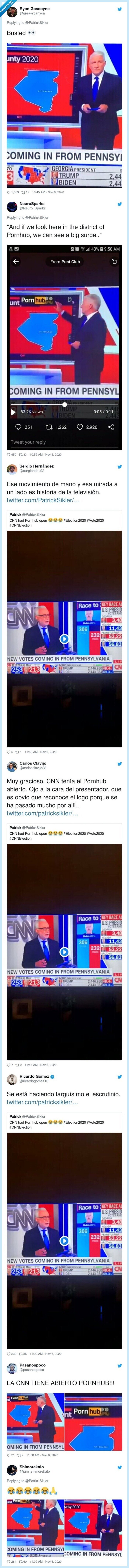 735624 - El portal para adultos más famoso se cuela de lleno en las elecciones estadounidenses a través de la CNN con un fake que ha dado la vuelta al mundo y que nos hemos tragado todos