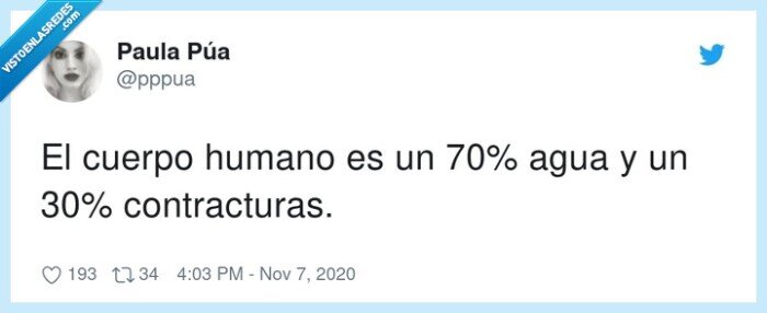 contracturas,cuerpo,humano,agua