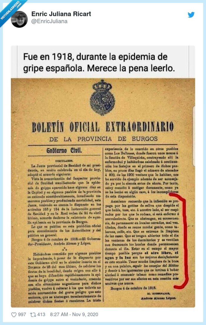 coronavirus,covid,gripe española,medidas