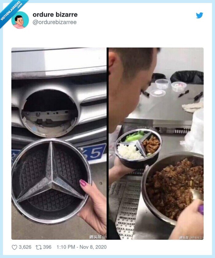 mercedes,comer,plato,estrella