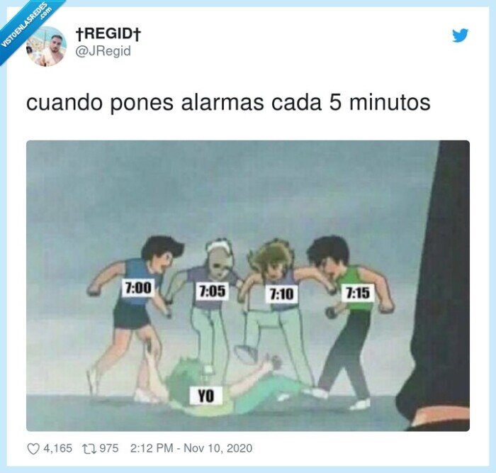 alarmas,minutos,día,paliza,tortura,sonido