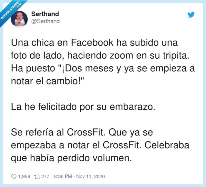 felicitado,celebraba,facebook,crossfit,embarazo,tripa