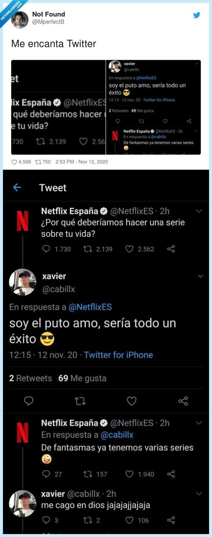 netflix,contestación,usuario,twitter,zasca