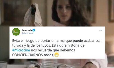 743289 - Iberdrola publica un corto en el que se señala a los jóvenes como culpables de los contagios y un tuitero les contesta con un zasca estratosférico, por @guillewaste