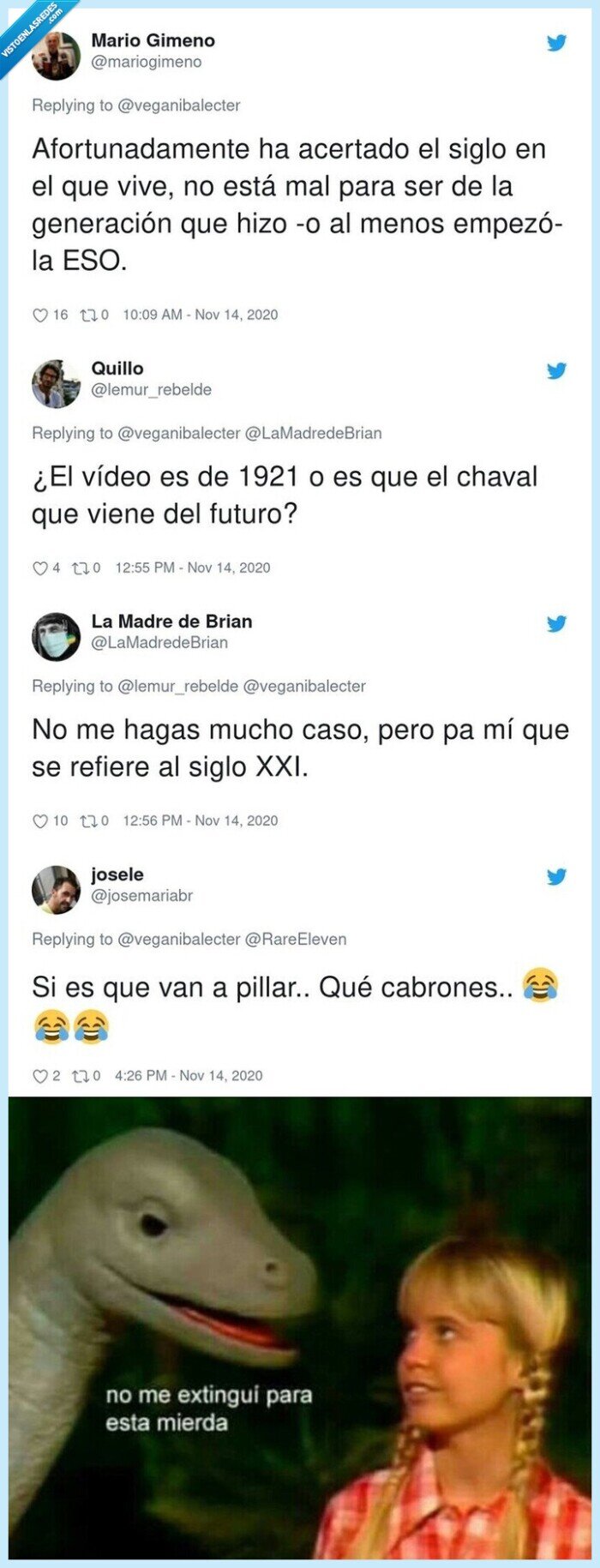 744621 - Le preguntan a un chaval por la Generación del 27 y su desconcertante respuesta ya es historia de Internet, por @veganibalecter