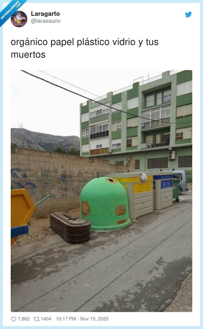 orgánico,plástico,muertos,vidrio,papel,basura