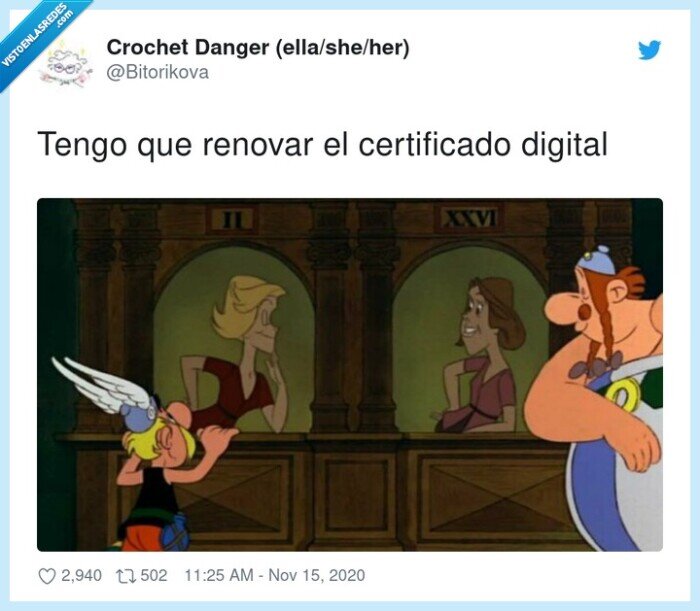 certificado,renovar,digital,astérix,obélix,escena