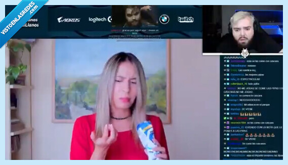 746443 - Una youtuber colombiana hace un vídeo probando chuches/snacks de España y deja a todo el mundo descolocado por lo que hace con las pipas, por @IbaiLlanos