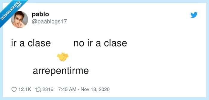 clase,asistencia,quedateencasa