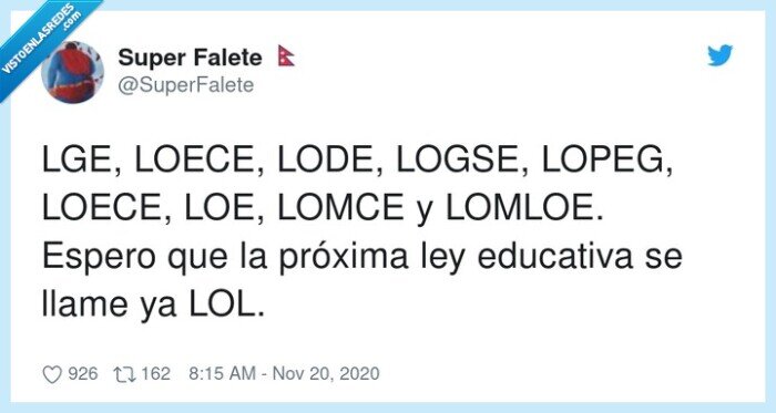ley,educativa,próxima,loece,logse,lopeg,lomloe