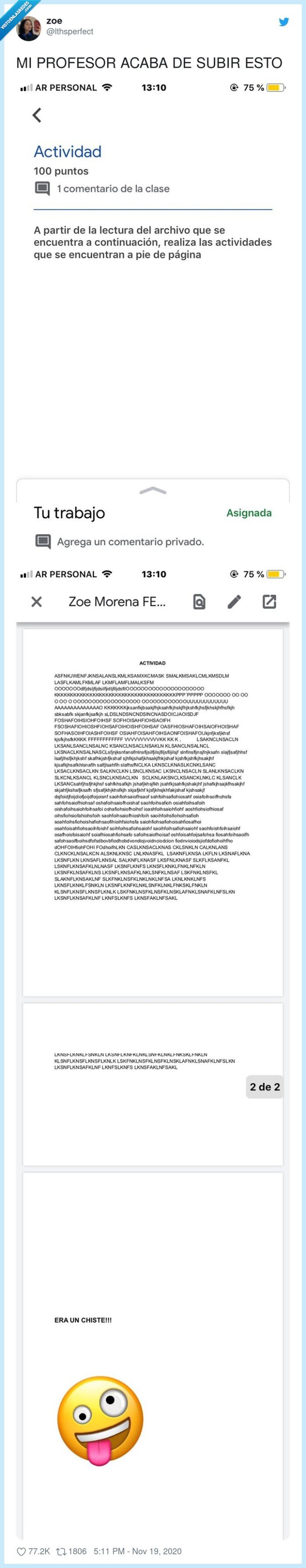 profesor,subir,trabajo