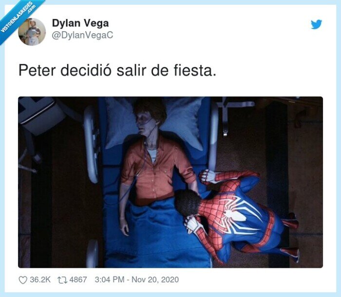decidió,fiesta,peter