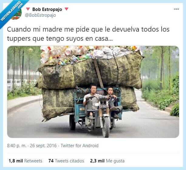 tuppers,madre,acumulación