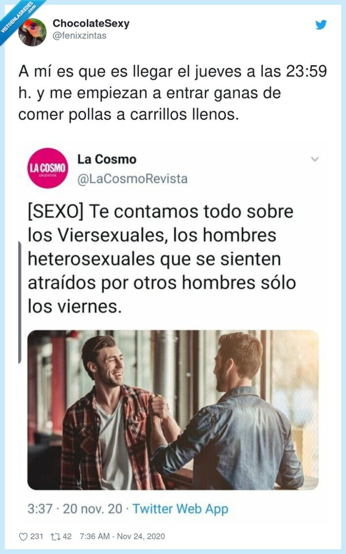 viernes,viersexuales,heteros