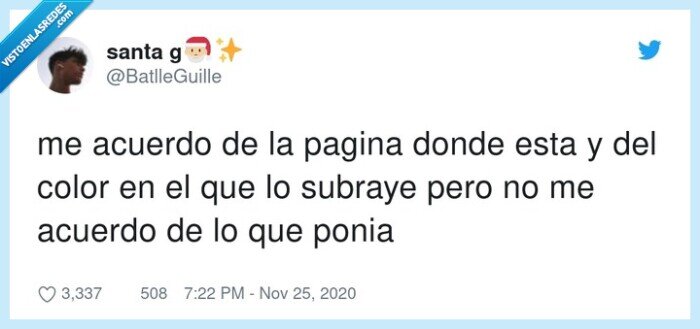 color,sobrayado,examen,apuntes,respuesta