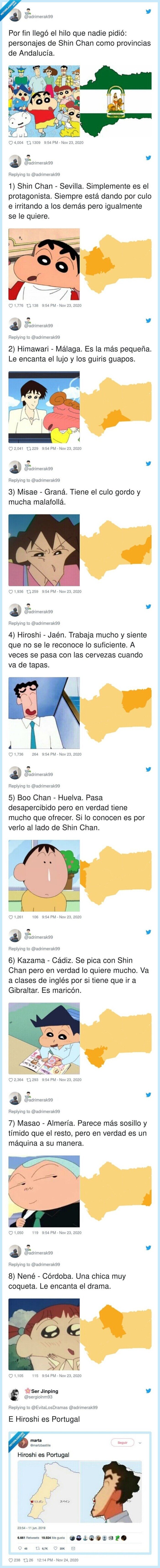 shinchan,provincias,andalucía,hilo,twitter