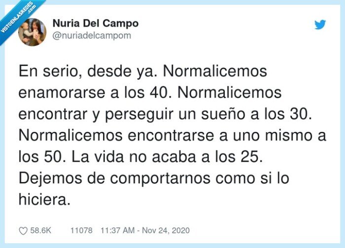 normalizar,comportarnos,encontrarse,enamorarse,encontrar,perseguir,edad,goals