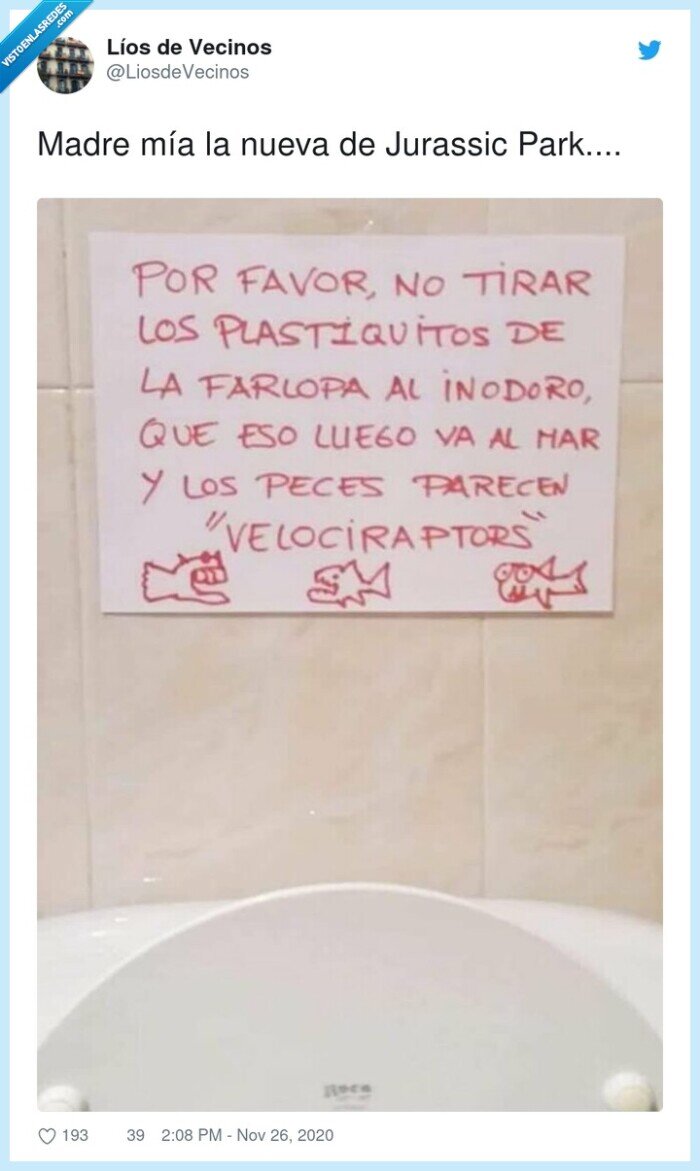 velociraptors,inodoro,farlopa