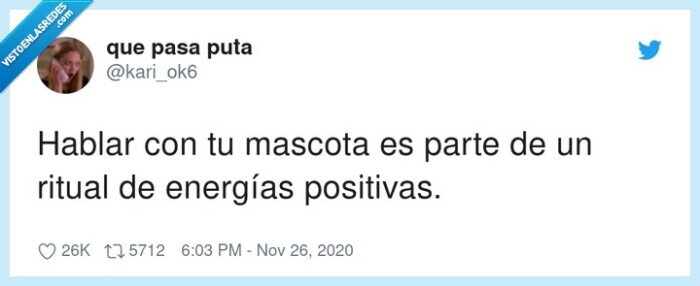 positivas,energías,mascota,hablar,ritual