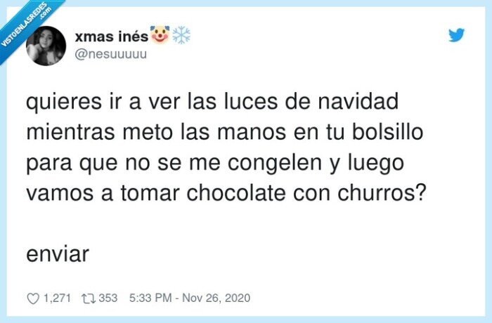 chocolate,bolsillo,navidad,luces,churros