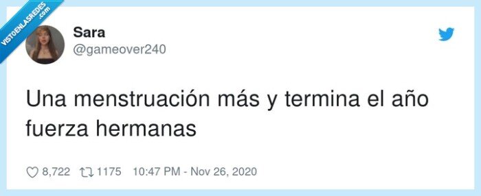 menstruación,hermanas,termina,fuerza,año