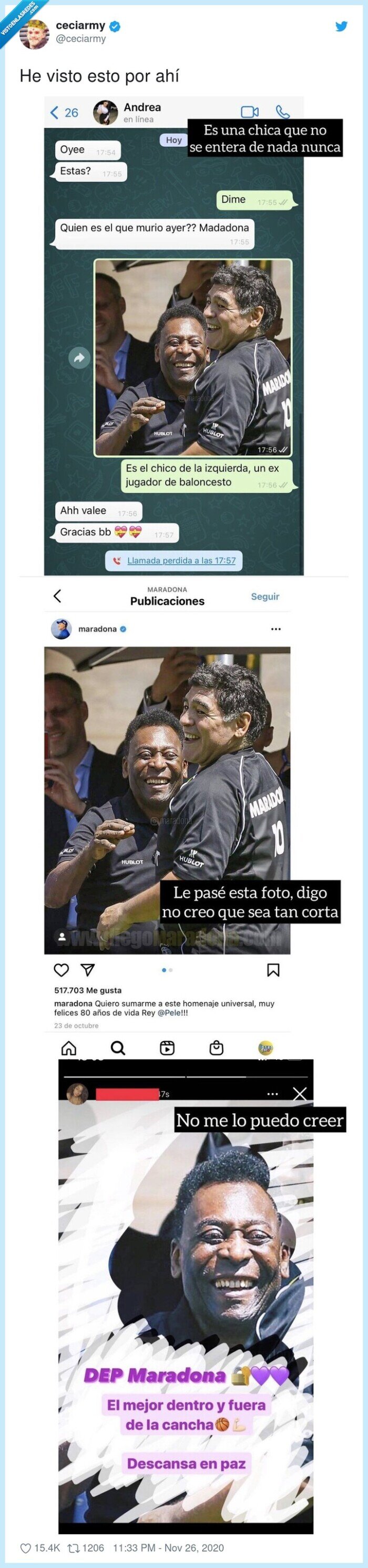 maradona,postureo,homenaje,pelé,baloncesto