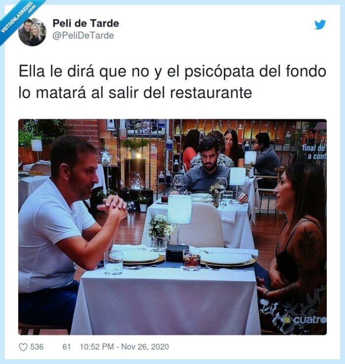 restaurante,psicópata,fondo,firstdates