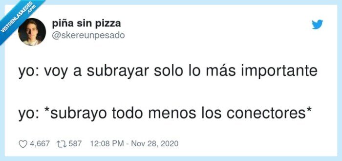 subrayar,apuntes,conectores