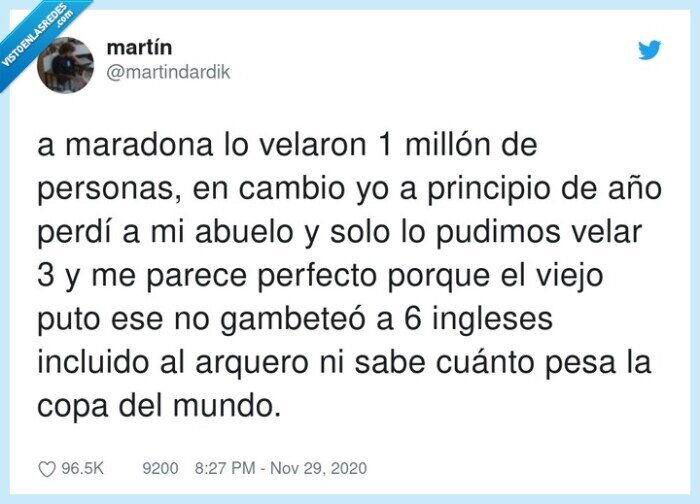 refelxión,maradona,funeral,abuelo
