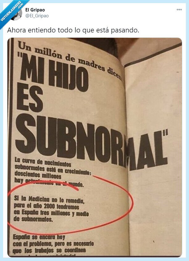 subnormales,españa,2020