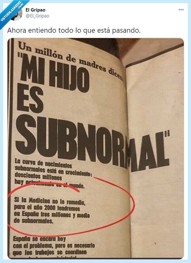 subnormales,españa,2020